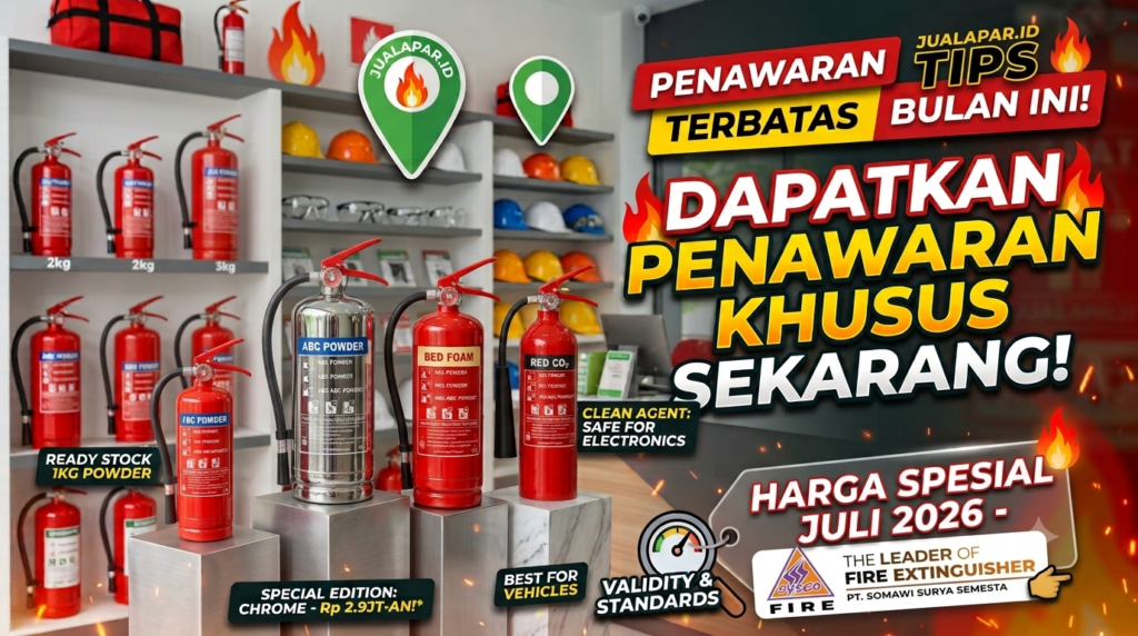 jenis dan fungsi pemadam kebakaran semua jenis 2026